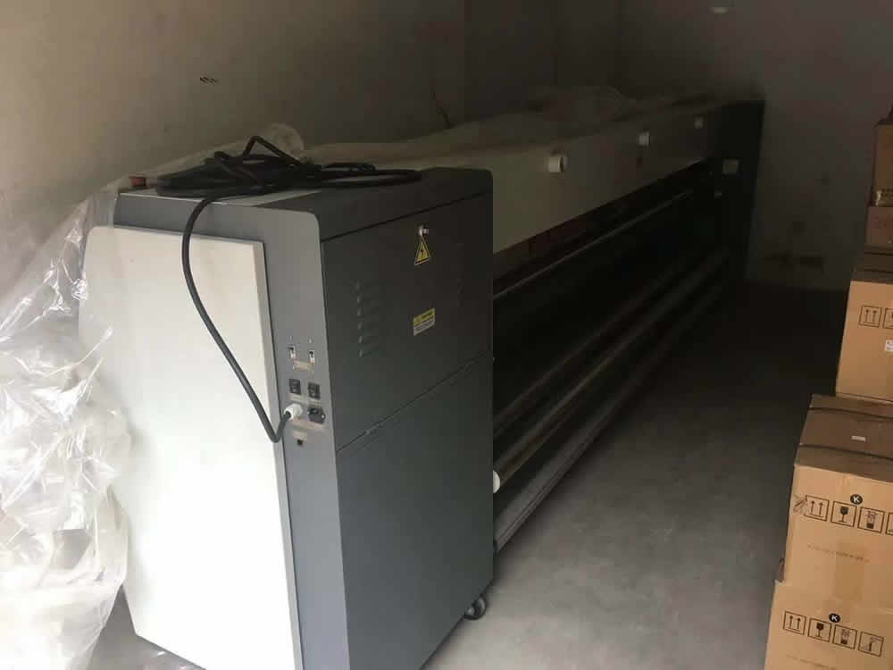 The used printing machine